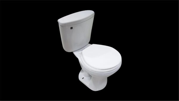 Asiento pesado c/s caída lenta para baño redondo - Image 3